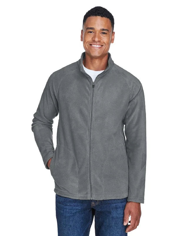 Team 365 Mens Campus Microfleece Jacket | Sport Graphite