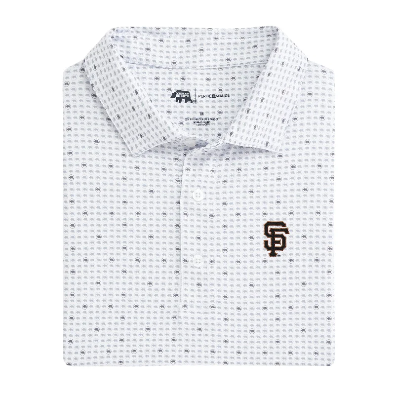 Elegant Dressing San Francisco Giants Tour Logo Printed Performance Polo