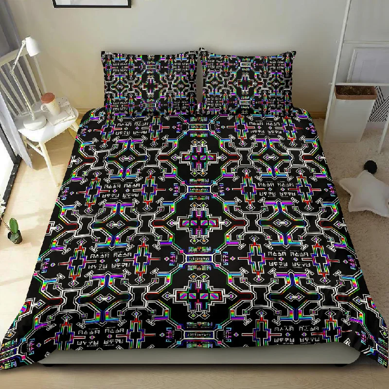 Prismatic Grid Bedding Set