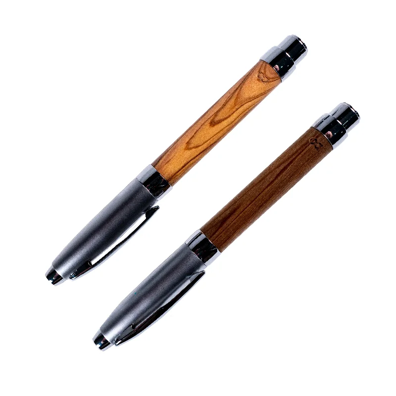 The Model F Rollerball & Fountain Pen Set