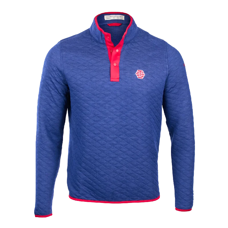 Bettinardi Holderness & Bourne Tour Dept. Sullivan Pullover - Navy and Red