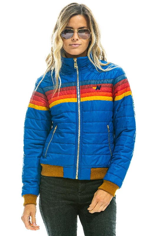 5 STRIPE JACKET -  SNORKEL BLUE