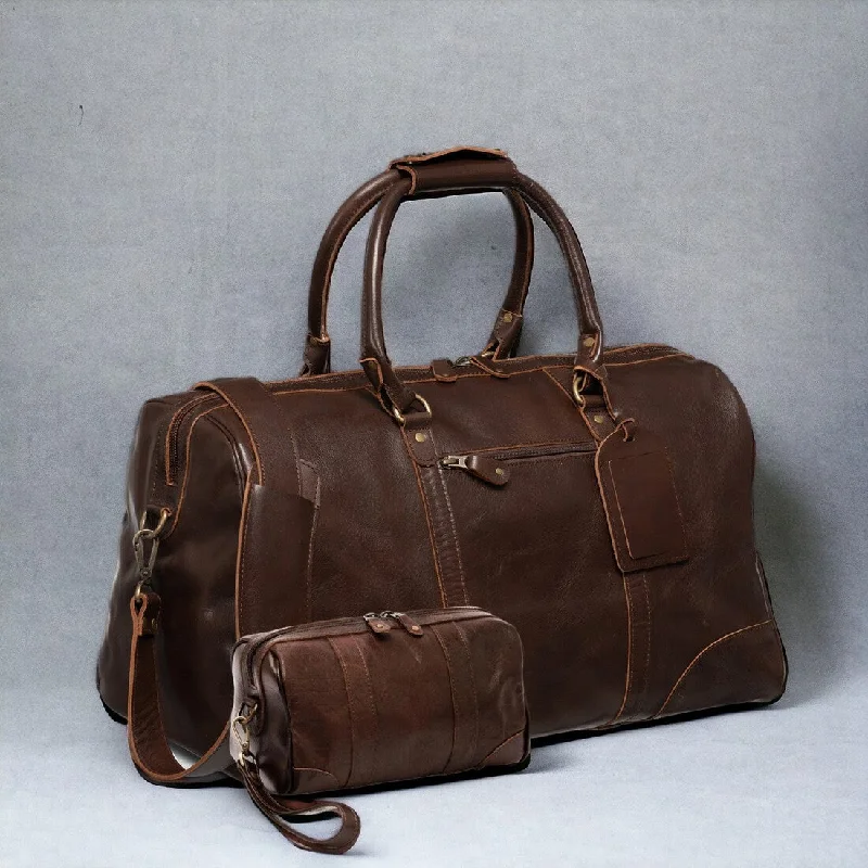 Executive Tourist Gift Set - Antique Brown