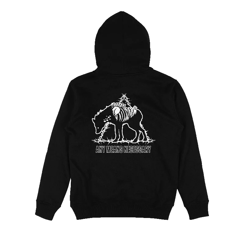 Hunt Thorns Pullover Hoodie Black