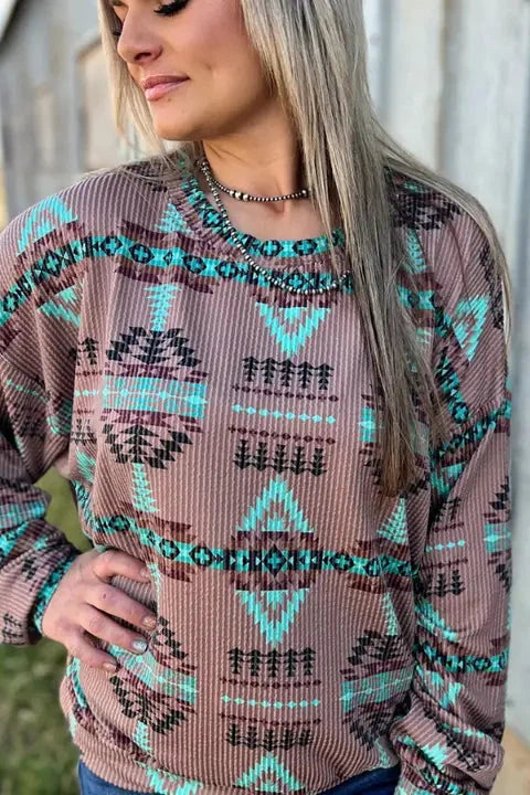Exquisite Design Colorado Sunset Sweater