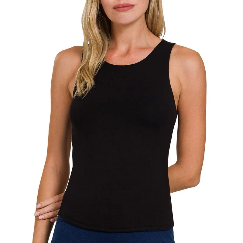 Practical Style Daily Pick Premium Round Neck Top