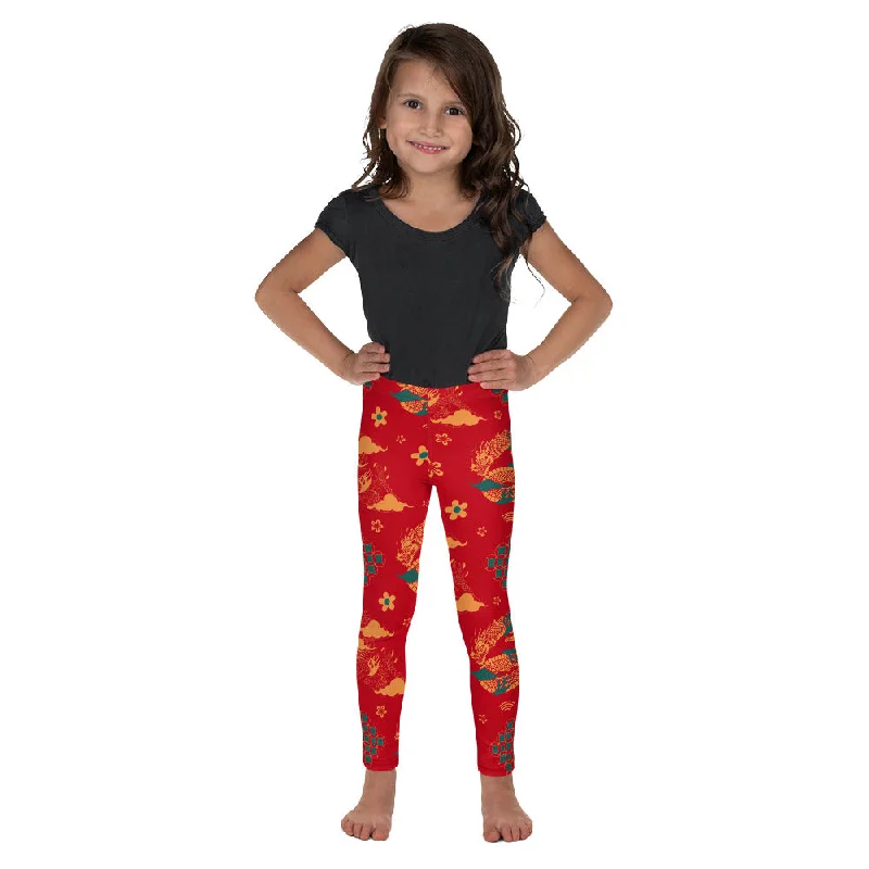 Chinese Dragon Kid's Leggings