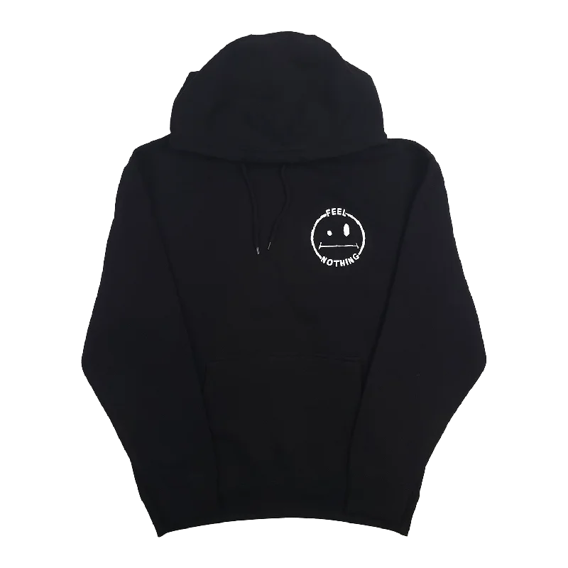 Feel Nothing Pullover Hoodie Black