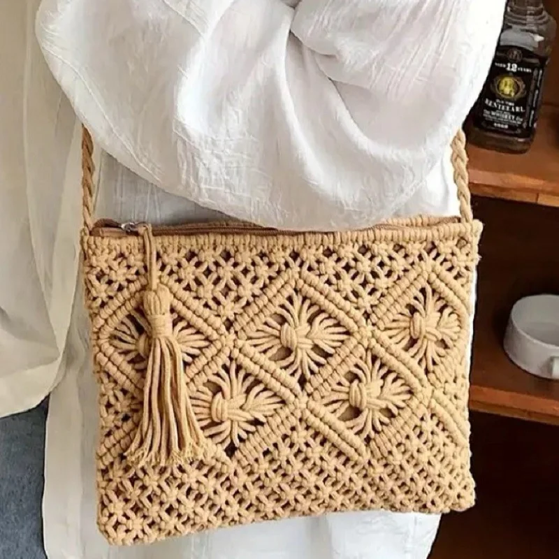 Fashionable Inner Wear Bohemian Crochet Shoulder Bag