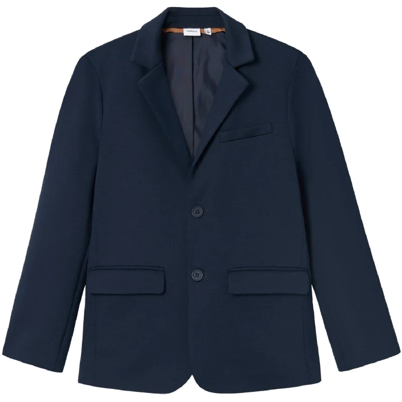 Feminine Charm Name It Dark Sapphire Joe Comfort Blazer