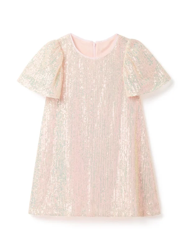 Beth Sequin Flutter Girls Dress