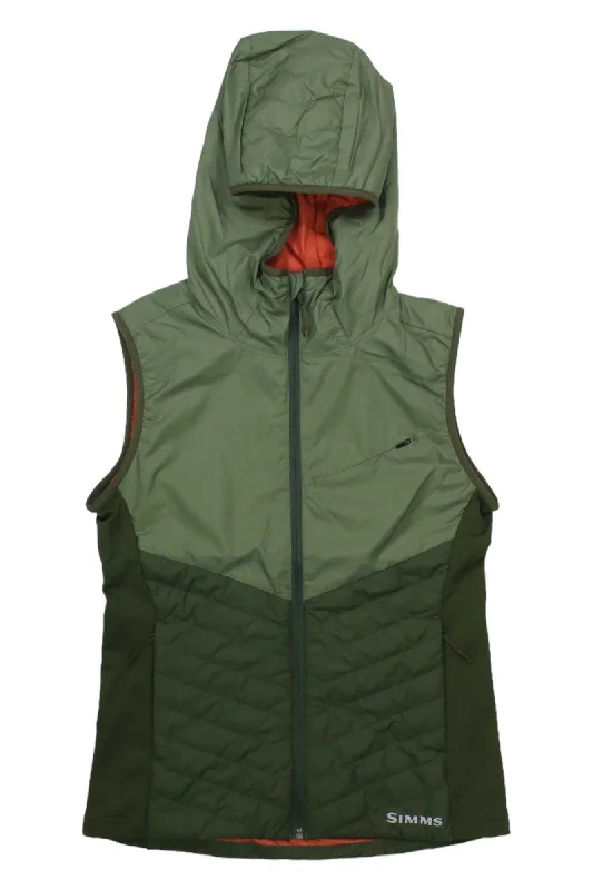 Simms Womens Fall Run Hybrid Hooded Vest