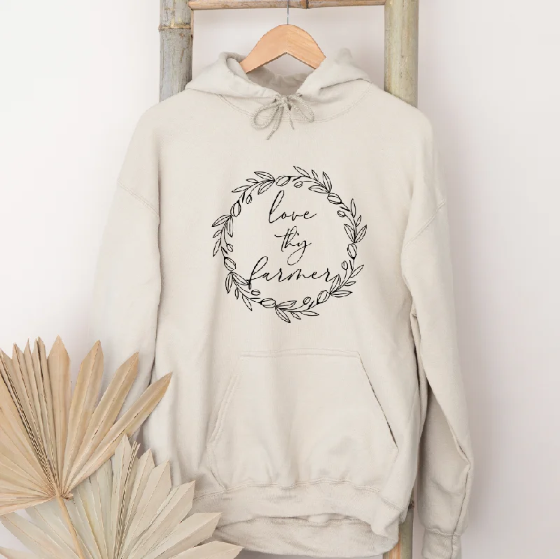 Love Thy Farmer Hoodie (S-3XL) Unisex - Multiple Colors!