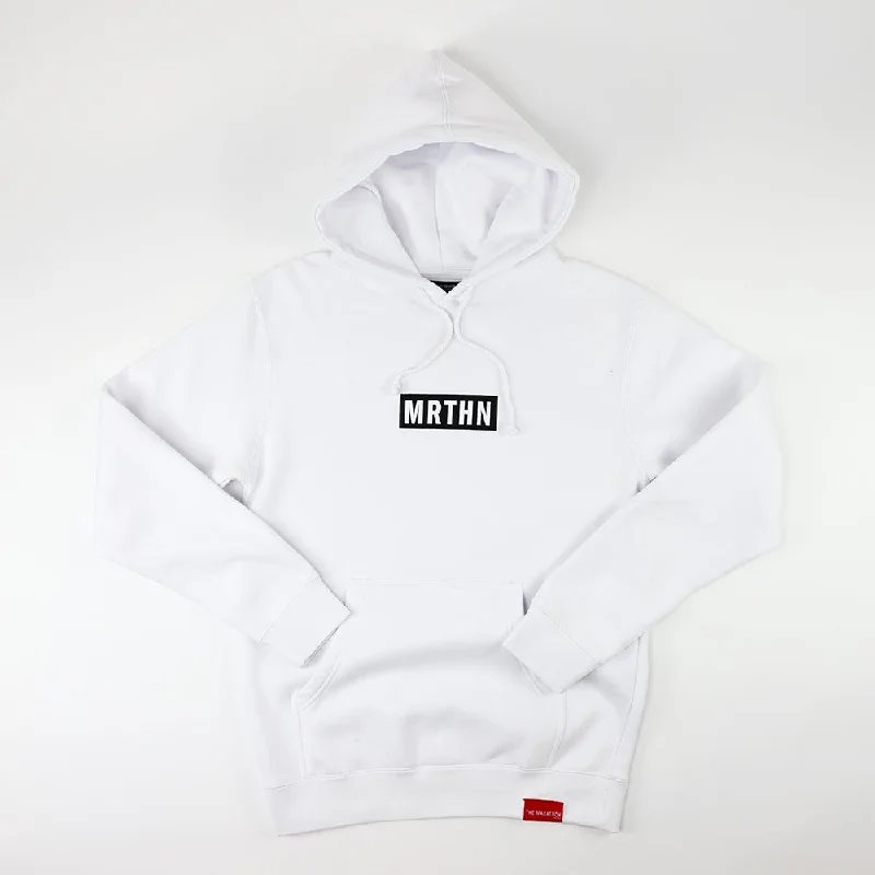 MRTHN Hoodie - White/Black