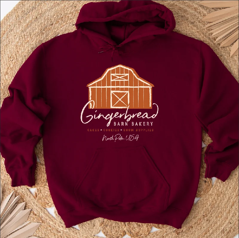 Gingerbread Barn Bakery Hoodie (S-3XL) Unisex - Multiple Colors!