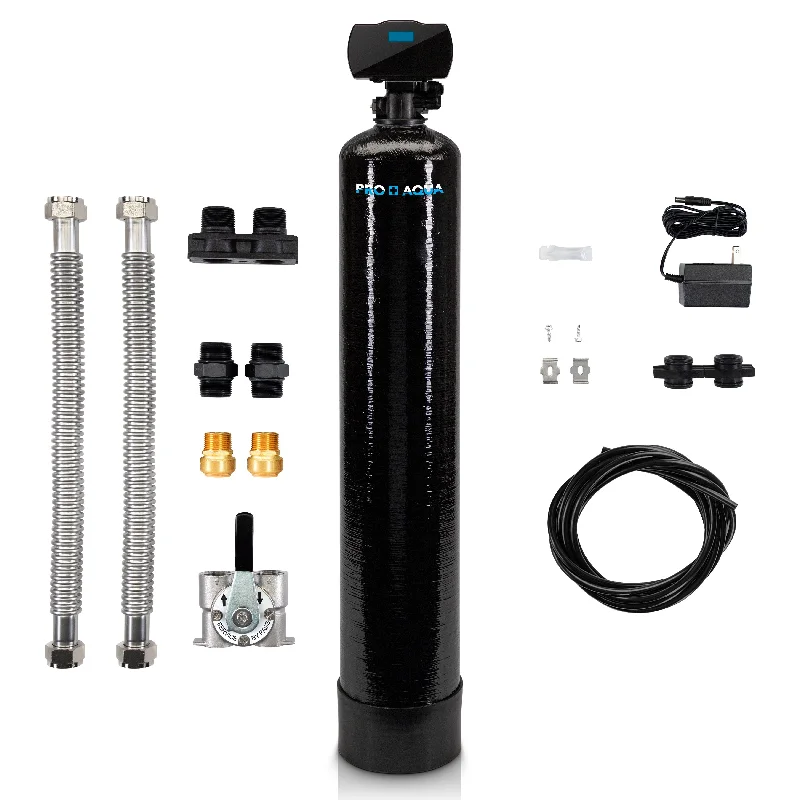 Whole House Well Water Filter System Iron, Sulfur, Manganese, 1 CuFt