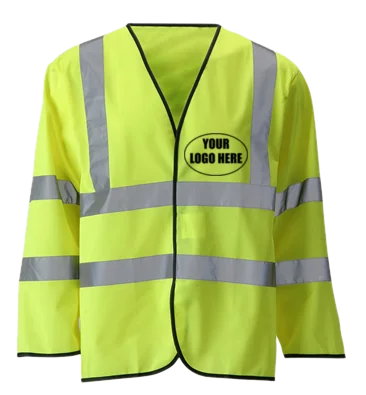 Reflective Long Sleeve ANSI Class 3 Vest With Custom Logo