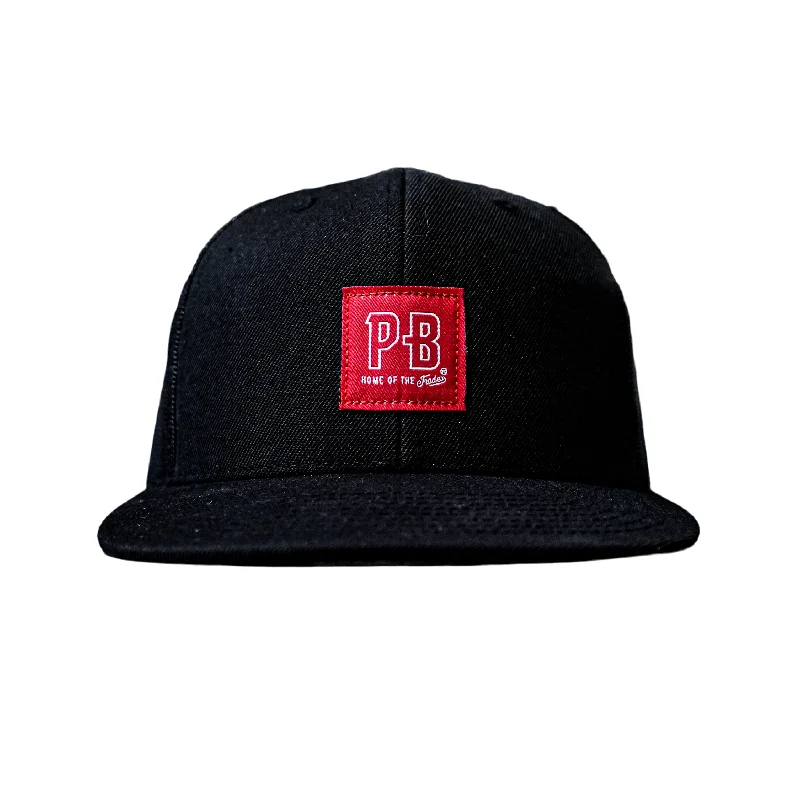 PB Stadium Snapback - Black / Red