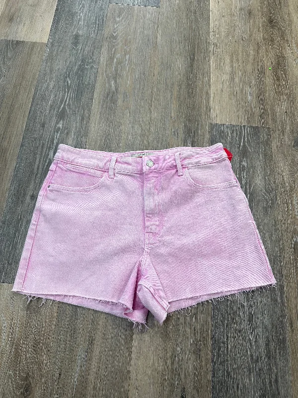 Pink Denim Shorts Wrangler, Size 8