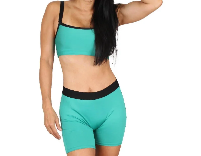 Women's Boxer Brief In Jade