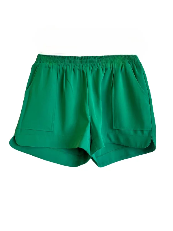 Women's Pull On Short In Green